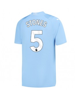 Manchester City John Stones #5 Heimtrikot 2023-24 Kurzarm